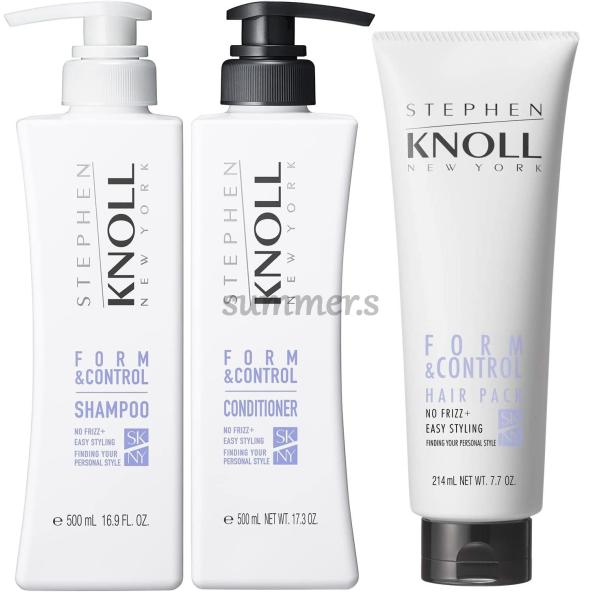 コーセー　スティーブンノル　フォルムコントロール　W　シャンプー ・ コンデショナー ・ ヘアパック...