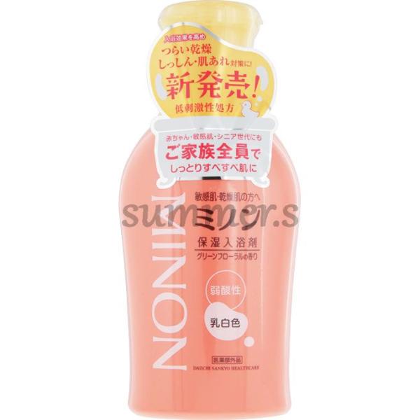 第一三共ヘルスケア　ミノン　薬用保湿入浴剤　480ｇ