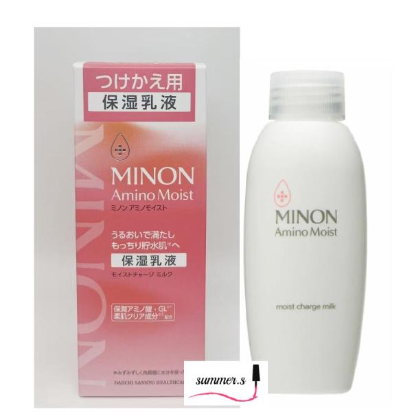 第一三共ヘルスケア　ミノン　アミノモイスト　モイストチャージ　ミルク　つけかえ用　100g