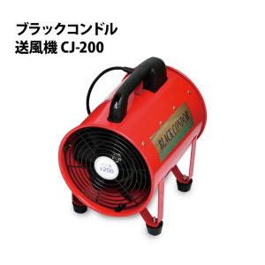 ポータブルファン 単相 100V 送風機 CJ-300 300φ ブラックコンドル