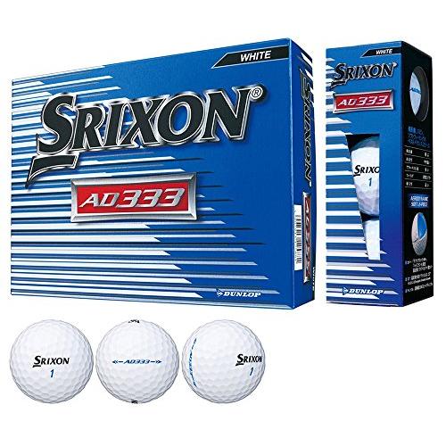 DUNLOP(ダンロップ) ゴルフボール SRIXON AD333 2018年モデル 1ダース(12...