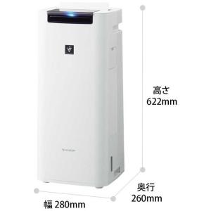 シャープ 加湿空気清浄機 KI-PS40-W ...の詳細画像1