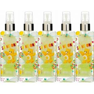 CareBearコラボVer ボディファンタジーピュア ボディスプレー118mlX5本