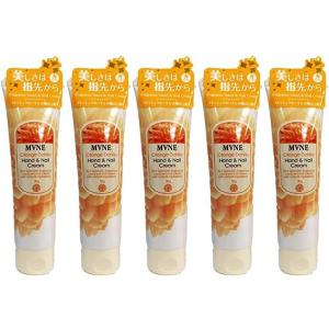 ◆送料無料!!美しさは指先から♪【MVNE／ODR】5本セット◆ミューネ ハンド＆ネイルクリーム 3...