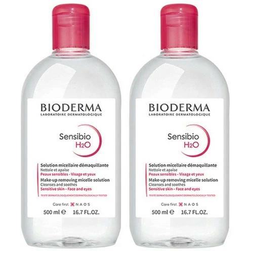 ◆送料無料!!【BIODERMA】2本セット◆ビオデルマ サンビシオ H2O クレンジングウォーター...
