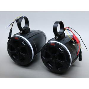 2Way LED付き ウェイクタワー 防水マリンスピーカー