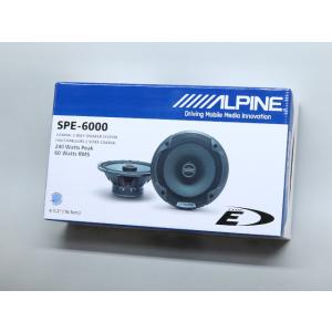 アルパイン SPE-6000 16.5cm 2Way カースピーカー