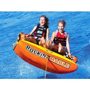 2人乗り スポーツスタッフ トーイングチューブ ロッキンマーブル2