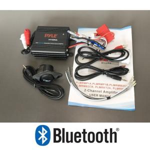 BOSS 500W 防水マリンオーディオ Bluetooth アンプ マリンデッキ 水上