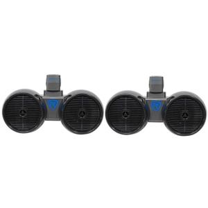 6.5インチ デュアルウェイクタワースピーカー 2way 防水スピーカー