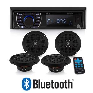 BOSS 500W 防水マリンオーディオ Bluetooth アンプ マリンデッキ 水上