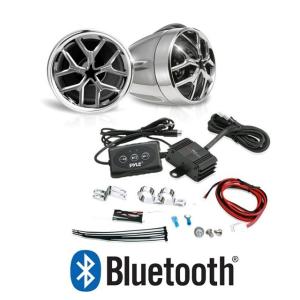 バイク用 アンプ付き Bluetoothスピーカー