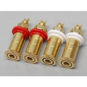 スピーカーターミナル 金メッキ仕様