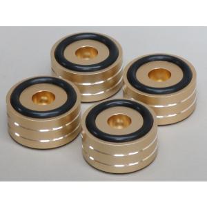 40mm ゴム脚 ゴールド アルミ