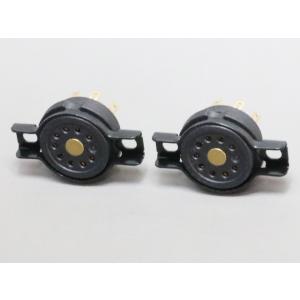 金メッキ 9ピン MT管 真空管ソケット