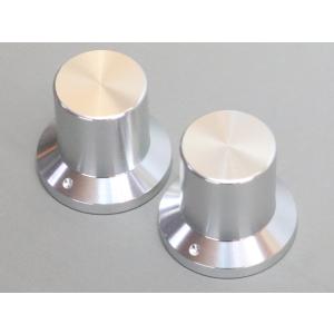 25mm(6.0)アルミ削り出しツマミ シルバー