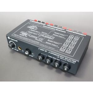 スピーカーセレクター スピーカー切替機 2in ⇔ 4out