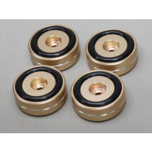 40mm ゴム脚 ゴールド アルミ