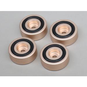 30mm ゴム脚 ゴールド アルミ