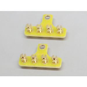 金メッキ ラグ板 4ピン