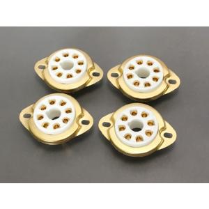 金メッキ 8ピン 真空管ソケット