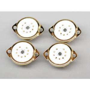 金メッキ MT管 9ピン 真空管ソケット