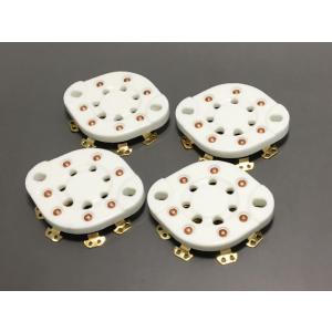 金メッキ 7ピン 真空管ソケット