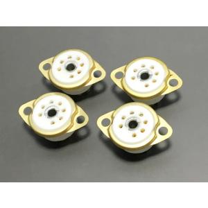 金メッキ MT管 7ピン 真空管ソケット