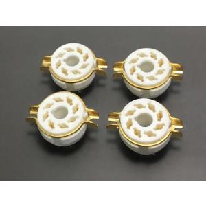 金メッキ 8ピン 真空管ソケット