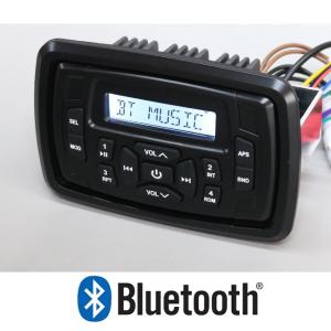 BOSS 500W 防水マリンオーディオ Bluetooth アンプ マリンデッキ 水上