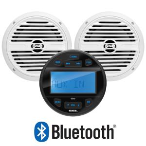 BOSS 500W 防水マリンオーディオ Bluetooth アンプ マリンデッキ 水上