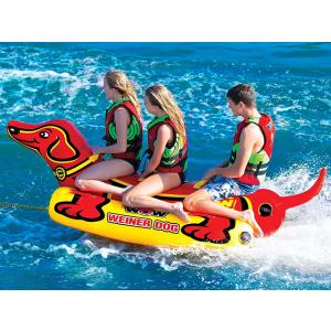 3人乗り WOW トーイングチューブ ウインナードッグ