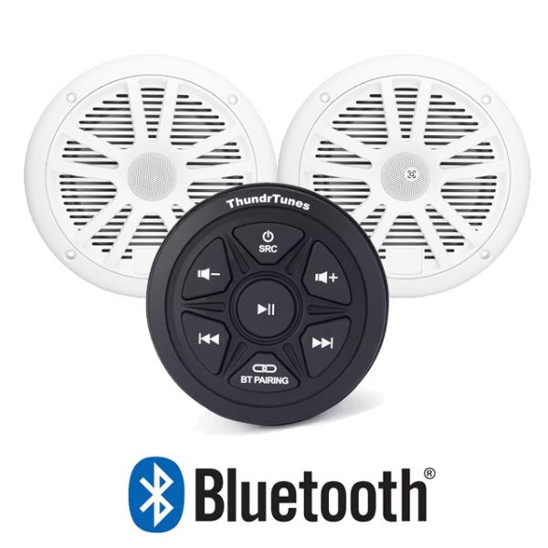 防水マリンデッキ ブルートゥース 6.5インチ防水スピーカー