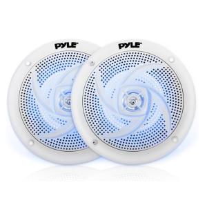 4インチ LED付き 防水スピーカー マリンスピーカー