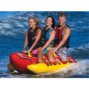 3人乗り AIRHEAD トーイングチューブ バナナボート HotDog