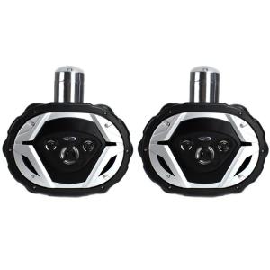 4Way 550W 6x9インチ ウェイクタワー 防水マリンスピーカー