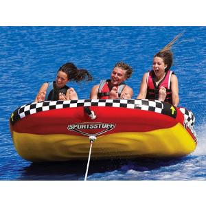 【海外取り寄せ商品】3人乗り スポーツスタッフ トーイングチューブ スーパーポパウイリー SUPER...