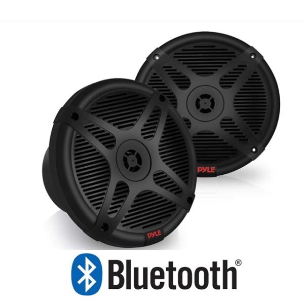 Bluetoothアンプ内蔵 2Way 6.5インチ 防水スピーカー