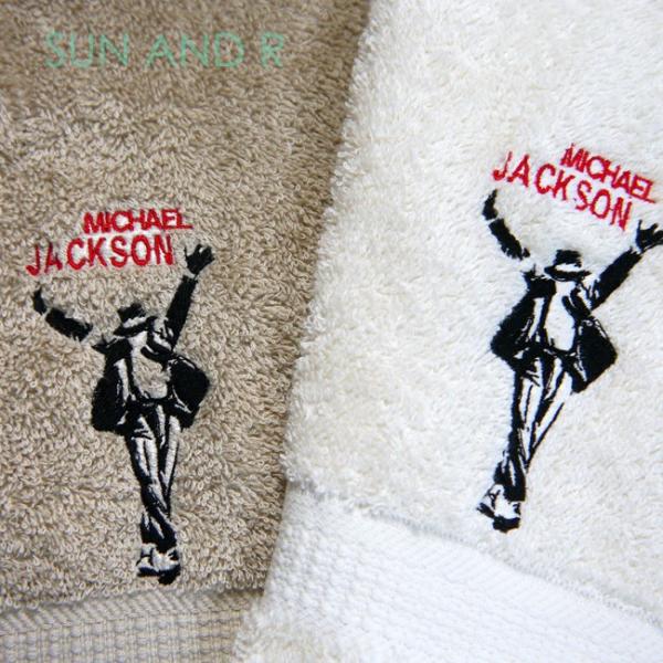 【マイケルジャクソン THIS IS IT♪】厚手今治フェイスタオル☆オプションでお名前も