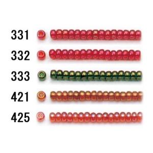 TOHO シードビーズ 糸通し 丸小 ビーズ 1m入り No.901〜No.911 : サン