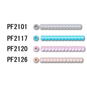 TOHO シードビーズ バラ 丸小 ビーズ 7g　No.PF2101~PF2126｜サン・びーどる