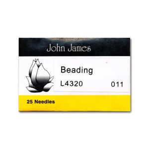 JOHN JAMES ビーズ針 Beading 11号 25本入り