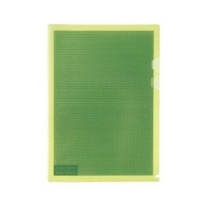 プラス カモフラージュホルダー ハード仕切り付 FL-129CH【A4サイズ】【カラー: グリーン】...