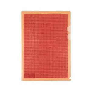 プラス カモフラージュホルダー ハード仕切り付 FL-129CH【A4サイズ】【カラー: オレンジ】...