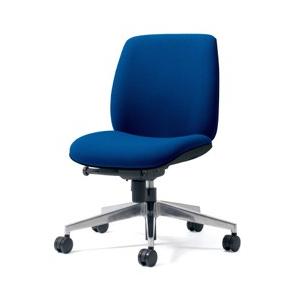 プラス U CHAIR（ユーチェア） KC-UC64SEL【ブラックシェル/ローバック/アルミ脚/肘...