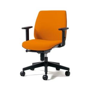 プラス U CHAIR（ユーチェア） KD-UC61SEL【ブラックシェル/ローバック/樹脂脚/アジ...