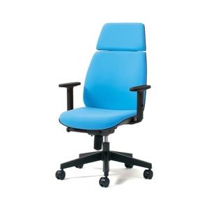 プラス U CHAIR（ユーチェア） KD-UC63SEL【ブラックシェル/ハイバック/樹脂脚/アジ...