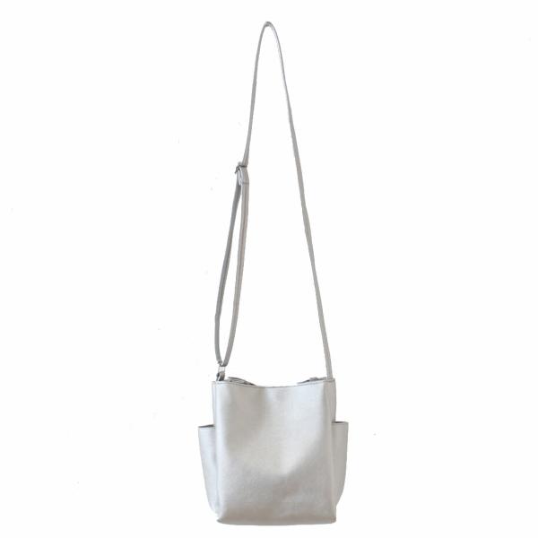 オシャレバッグ ミニ シルバー・417-2931