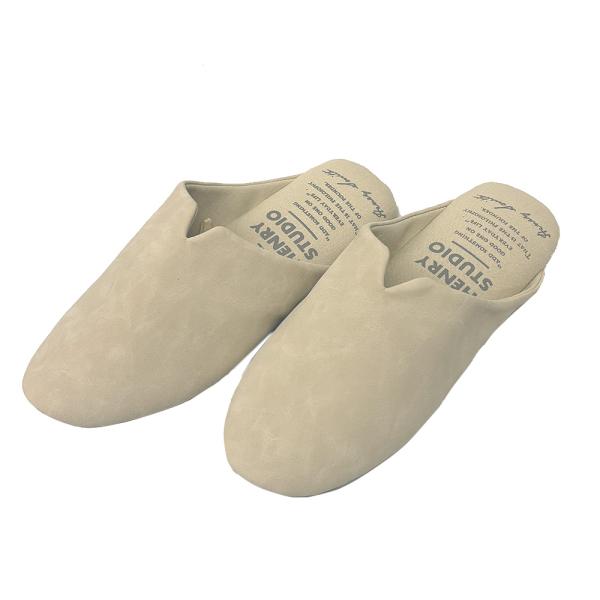 ヘンリースリッパ アイボリー(22〜24cm)・417-2937
