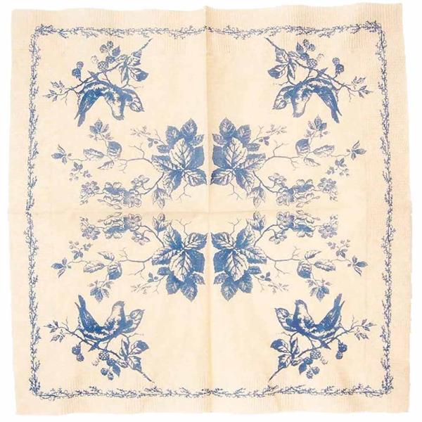 ペーパーナプキン ブルー 20枚入り・417-2953